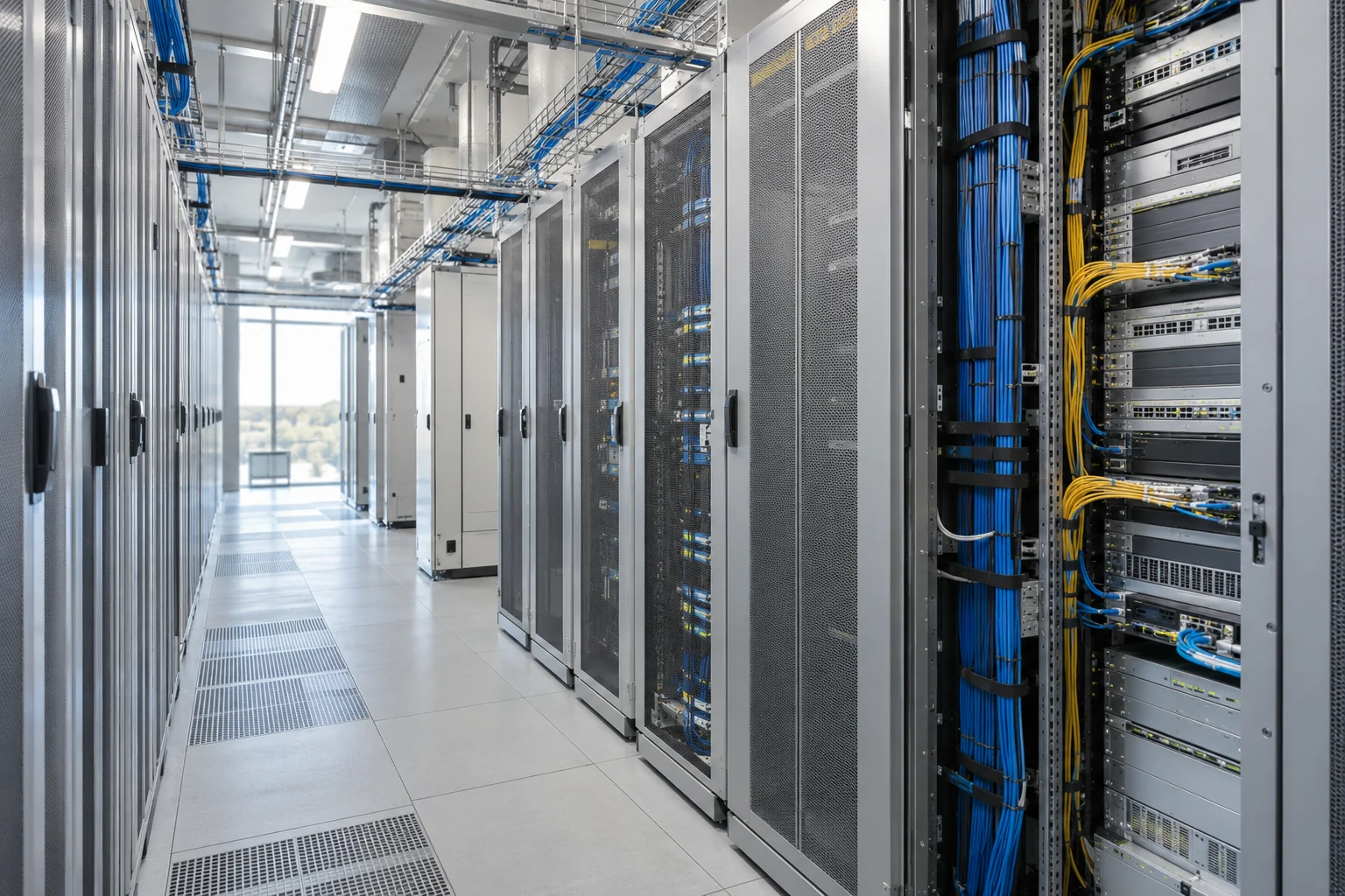 Illustrative modern data centre infrastructure
