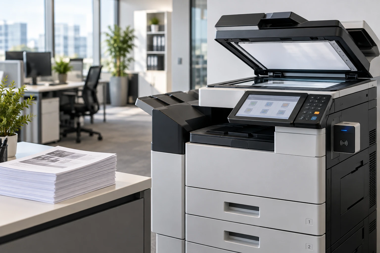 Illustrative scene: Print services around your working day