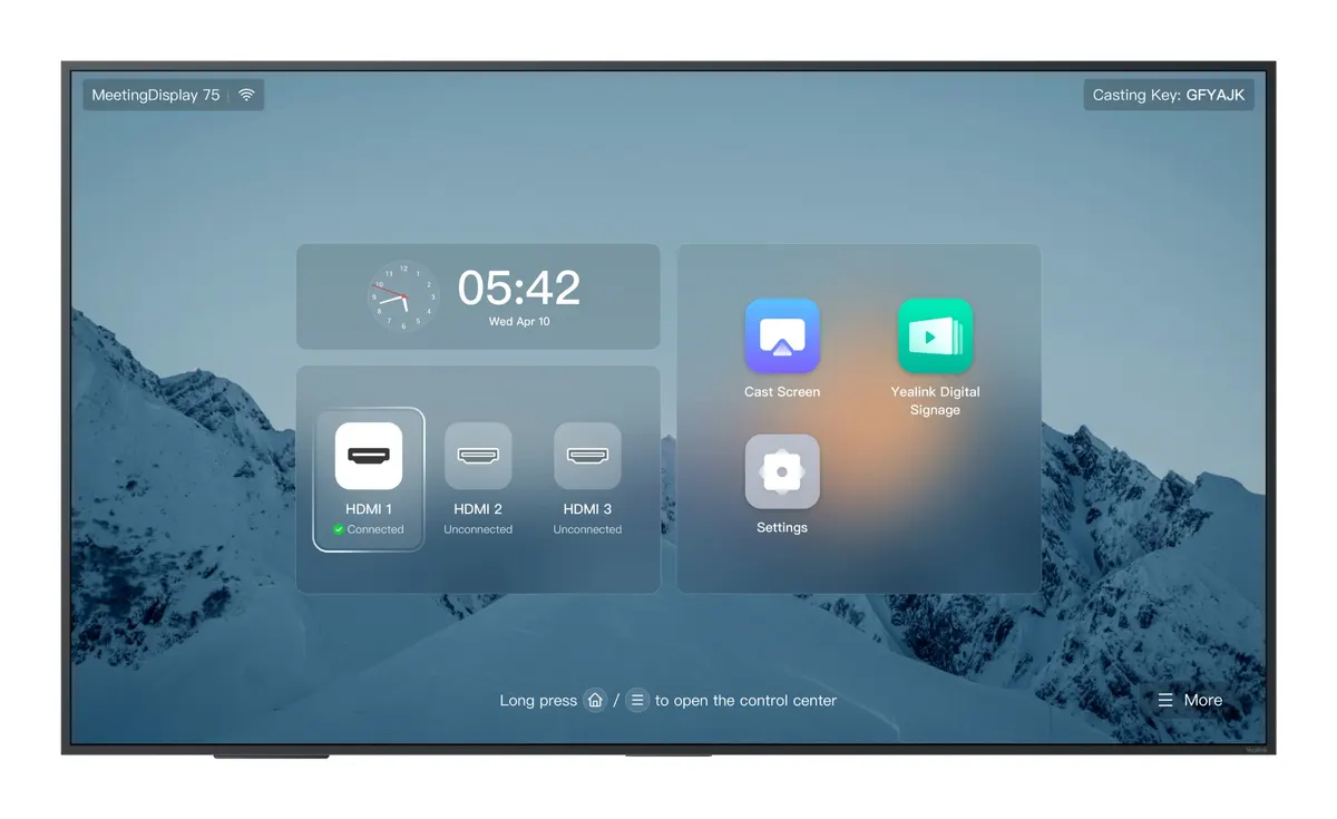 Yealink MeetingDisplay 75'' — product image 1