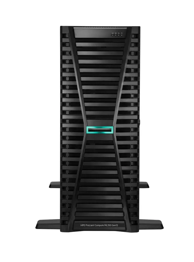 Explore the design and configuration of HPE ProLiant ML350 Gen12.